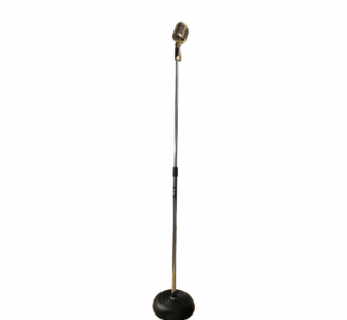 Chân mic Inox đế tròn và mic cổ điển tùy màu