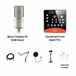 Icon Upod Pro và mic K200 Gen 2